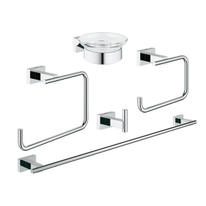 Набір аксесуарів Grohe Essentials Cube 40758001 ТОП в Дніпрі