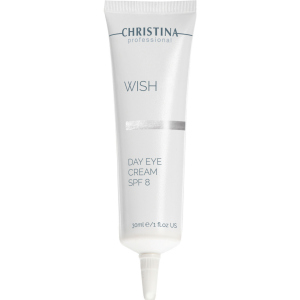 Дневной крем для кожи вокруг глаз SPF 8 Christina Wish Day Eye Cream SPF-8 30 мл (7290100364529) лучшая модель в Днепре