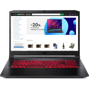 Ноутбук Acer Nitro 5 AN517-54-58CY (NH.QF8EU.001) Shale Black ТОП в Дніпрі