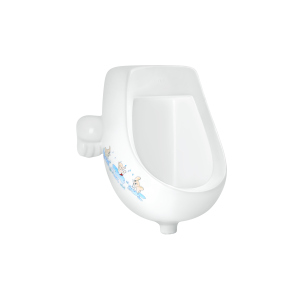 Писсуар подвесной детский Qtap Baby 420х300х465 White с рисунком QT2388U460EWD в Днепре