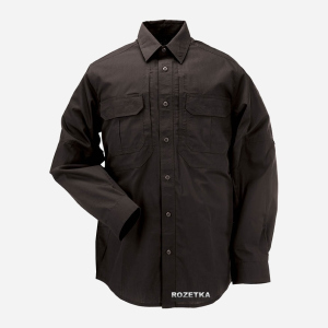 Рубашка тактическая 5.11 Tactical Taclite Pro Long Sleeve Shirt 72175 M Black (2000000111827) рейтинг