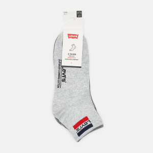 Набор носков Levi's 903014001-010 35-38 2 пары Light Grey Melange (8720245178310)