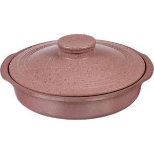 Сковородка с ручками и крышкой GF Champion Stone Granit Series 280 мм (SGS00006) в Днепре