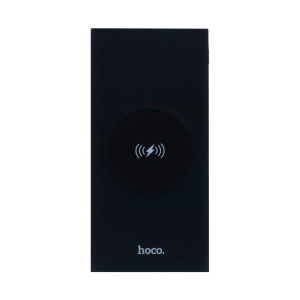 Внешний Аккумулятор (Power Bank) Hoco J37 Wisdom Wireless 10000 mAh (Черный) ТОП в Днепре