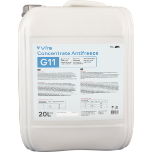 Жидкость охлаждающая Vira Concentrate Antifreeze G11 синяя 20 л (VI5003) ТОП в Днепре