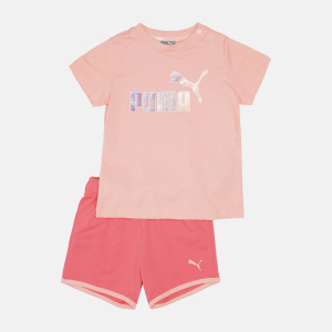 Спортивний костюм дитячий Puma Minicats Set 58662226 86 см Apricot Blush (4063697350823) ТОП в Дніпрі