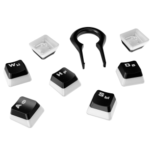 Набор колпачков для механических клавиатур HyperX Pudding Keycaps (HKCPXA-BK-RU/G) лучшая модель в Днепре