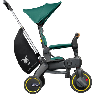 Складаний триколісний велосипед Doona Liki Trike S5 Racing Green (SP550-99-032-015) надійний