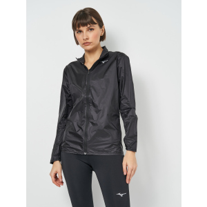 Спортивна кофта Mizuno Aero Jacket J2GE120009 L Чорна (5059431060935) ТОП в Дніпрі