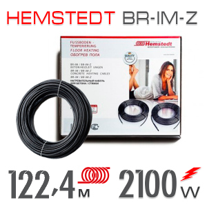 Нагревательный кабель Hemstedt BR-IМ-Z 17 Вт - 122,4 м надежный