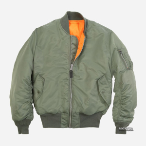 Бомбер двусторонний Alpha Industries MA-1 M Sage Green ТОП в Днепре