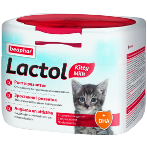 Сухе молоко Beaphar Lactol Kitty Milk для кошенят 250 г (8711231152483) краща модель в Дніпрі