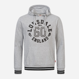 Худи Lonsdale Mamhead 117139 2XL MarlGrey/Black (4251522377118) в Днепре