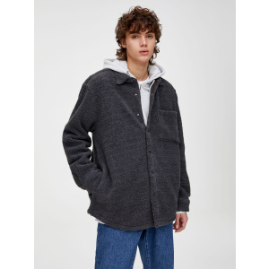 Куртка-сорочка Pull & Bear 9474/510/809 XL Графіт (09474510809056) в Дніпрі