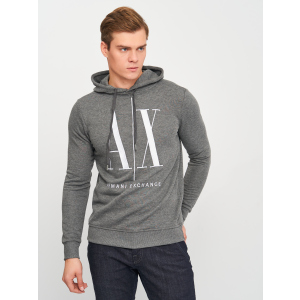 Худи Armani Exchange 10792.2 M (46) Темно-серое лучшая модель в Днепре