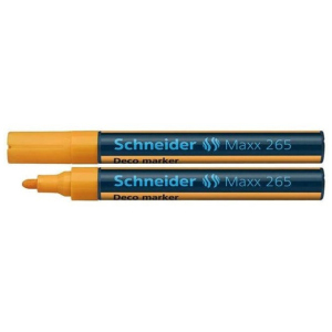 Набір маркерів крейдяних Schneider Maxx 265 2-3 мм Помаранчевий 10 шт (S126506)