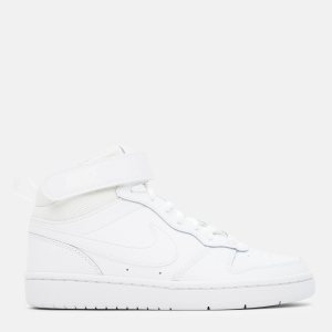 Кроссовки детские Nike Court Borough Mid 2 (Gs) CD7782-100 35 (4Y) Белые (193152386495) ТОП в Днепре