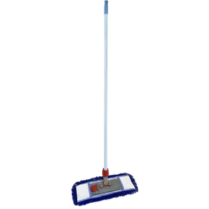 Швабра Wermop 120 см із насадкою Extra Cotton Wet Mop 40 см Синя (SA0004) ТОП в Дніпрі