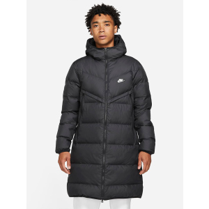 Пуховик Nike M NSW Sf Windrunner Parka DD6788-010 L Чорний (195239057779) краща модель в Дніпрі