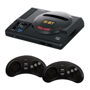 Консоль Retro Genesis Mega Drive 16 Bit HD Classic + 225 Вбудованих Ігор Black Новий надійний