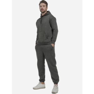 Спортивний костюм Kodor Winter Fleece-cotton КТМ1102 L (46-48) Антрацит (2482110204648) ТОП в Дніпрі