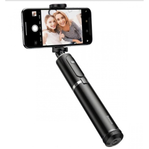 Селфі-монопод Baseus Fully Folding Selfie Stick D1S (Black+silver) в Дніпрі