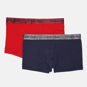 Трусы-шорты Calvin Klein Underwear Trunk NB2996A-UZX XL 2 шт Rustic Red/Blue Shadow (8719854634959) в Днепре