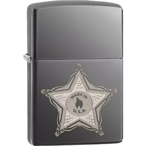 Запальничка Zippo Skull Badge Black Ice (28360)