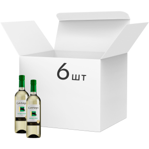 Упаковка вина Gato Negro Sauvignon Blanc біле сухе 13% 0.75 л х 6 шт (17804300010642) в Дніпрі