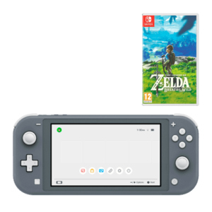 Набір Консоль Nintendo Switch Lite 32GB Grey Новий + Гра The Legend of Zelda Breath of The Wild Nintendo Switch Російська Озвучка Новий в Дніпрі