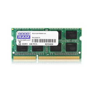 Память GOODRAM 8 GB SO-DIMM DDR3L 1600 MHz (GR1600S3V64L11/8G) в Днепре