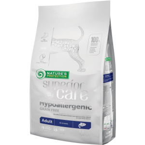 Сухий корм для собак Nature's Protection Superior Care Hypoallergenic Grain Free Adult All Breeds 1.5 кг (NPSC45796) (4771317457967) краща модель в Дніпрі