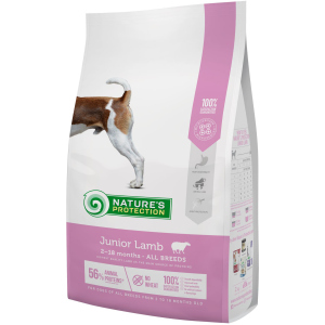 Сухий корм для юніорів Nature's Protection Junior Lamb All breeds 7.5 кг (NPS45747) (4771317457479) ТОП в Дніпрі