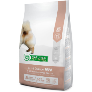 купить Сухой корм для юниоров Nature's Protection Mini Junior Small breeds 2 кг (NPS45724) (4771317457240)