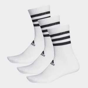 Набір шкарпеток Adidas 3S Csh Crw3P DZ9346 34-36 (XS) 3 пари White-White-White (4061626861914) надійний