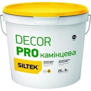 Штукатурка декоративная армированная микроволокном Siltek Decor Pro камешковый 1,5мм 25кг в Днепре