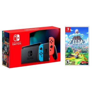 Nintendo Switch Neon blue/red - Обновлённая версия + The Legend of Zelda: Link's Awakening в Днепре