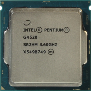 Процессор Intel Pentium G4520 3.60GHz/3MB/8GT/s (SR2HM) s1151, tray лучшая модель в Днепре