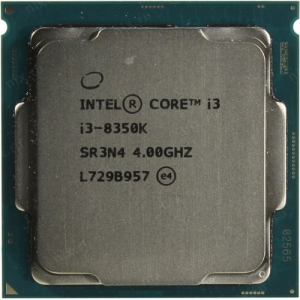 Процесор Intel Core i3 8350K 4,00GHz/8Mb/8GT/s (SR3N4) s1151, tray краща модель в Дніпрі