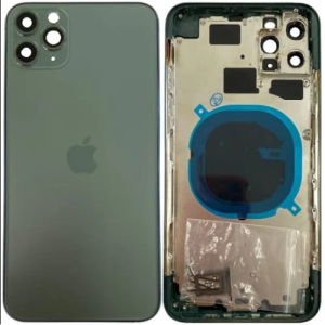 Кришка задня iPhone 11 Pro Max з рамкою Midnight Green Copy в Дніпрі