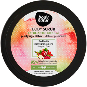 Скраб для тела Body Natur Body Scrub Red fruits Pomegranate and Dragon fruit 200 мл (8414719408095) ТОП в Днепре