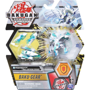 Ігровий набір Spin Master Bakugan Armored Alliance Бойовий Ультра бакуган зі зброєю Пегатрікс (SM64443-2) (778988297858) краща модель в Дніпрі