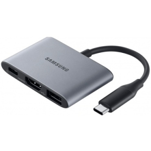 хороша модель USB-хаб Samsung USB-A,HDMI,TYPE-C (EE-P3200BJEGWW)