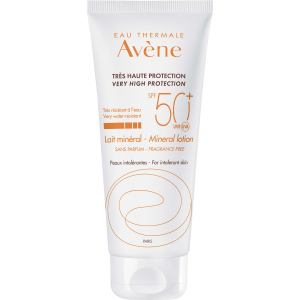 Солнцезащитное молочко минеральное Avene SPF 50+ для гиперчувствительной кожи 100 мл (3282779355872) ТОП в Днепре