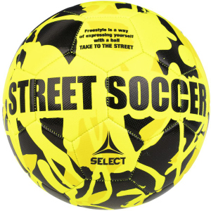 Мяч футбольный Select Street Soccer (102) №4.5 Yellow-Black (5703543232895) лучшая модель в Днепре