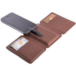 УМБ Seyvr Leather Wallet + Lightning Brown ТОП в Днепре