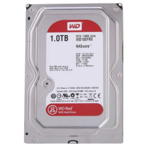 Жорсткий диск 3.5 " 1Tb Western Digital Red, SATA3, 64Mb, 5400 rpm (WD10EFRX)