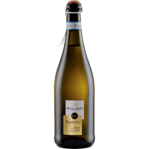 Ігристе вино Soligo Prosecco Treviso Liga - Tappo Spago 11% біле сухе 0.75 л (8008170000488) краща модель в Дніпрі