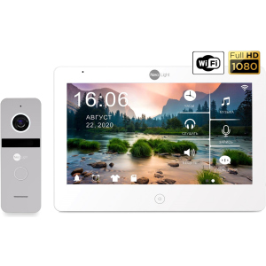 Комплект видеодомофона NeoLight Mezzo HD WF и Solo FHD Silver в Днепре