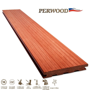 Терасна дошка Perwood Natural Massive Цегла 161х21х4000 мм (400069) в Дніпрі